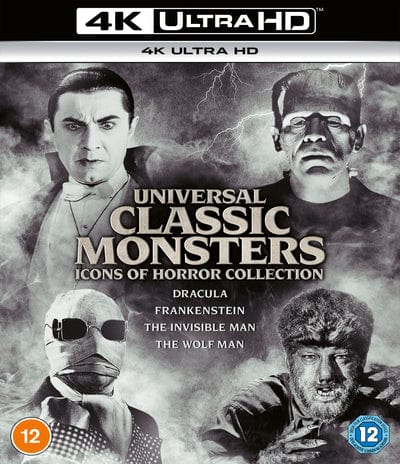 Golden Discs 4K Blu-Ray Universal Classic Monsters: Icons of Horror Collection - Tod Browning [4k UHD]