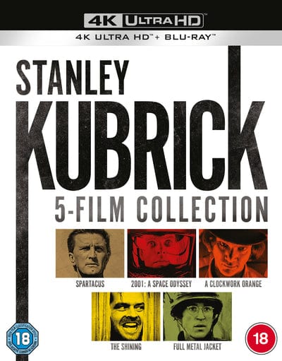 Golden Discs 4K Blu-Ray Stanley Kubrick: 5-film Collection - Stanley Kubrick [4K UHD]