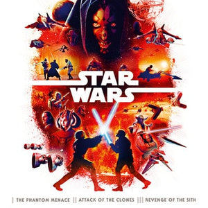 Golden Discs BLU-RAY Star Wars Trilogy: Episodes I, II and III - George Lucas [BLU-RAY]
