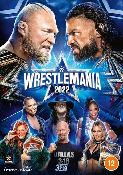 Golden Discs DVD WWE: Wrestlemania 38 - Roman Reigns [DVD]