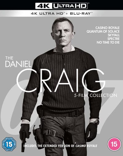 Golden Discs 4K Blu-Ray The Daniel Craig 5-film Collection - Martin Camp bell [4K UHD]