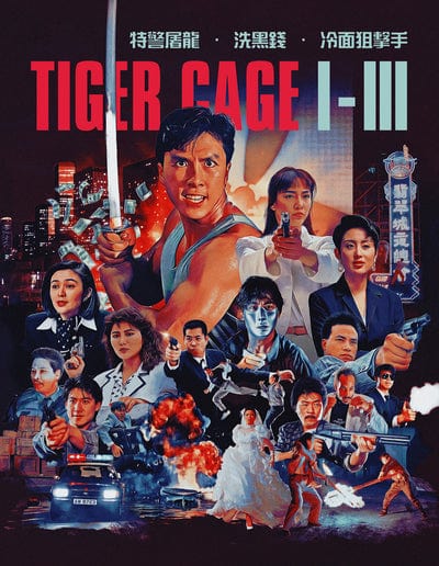 Golden Discs Tiger Cage Trilogy - Woo-Ping Yuen [Deluxe Edition Blu-Ray]