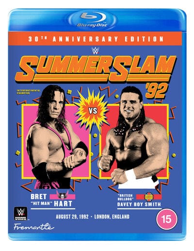 Golden Discs BLU-RAY WWE: Summerslam '92 - Bret Hart [BLU-RAY]