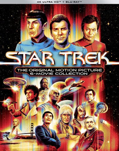 Golden Discs 4K Blu-Ray Star Trek: The Movies 1-6 - Robert Wise [4K UHD]