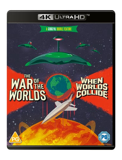 Golden Discs 4K Blu-Ray The War of the Worlds/When Worlds Collide - Byron Haskin [4K UHD]