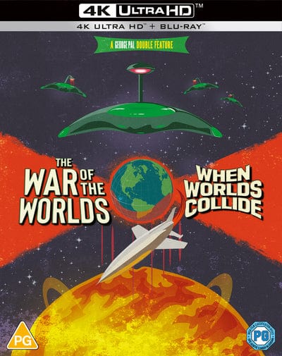 Golden Discs 4K Blu-Ray The War of the Worlds/When Worlds Collide - Byron Haskin [Collector's Edition] [4K UHD]
