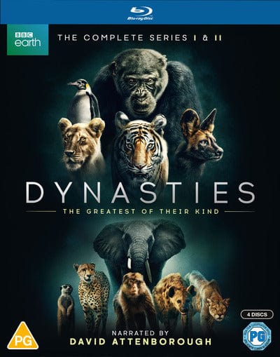 Golden Discs BLU-RAY Dynasties I & II - David Attenborough [BLU-RAY]