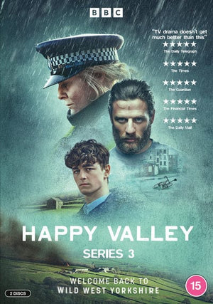 Golden Discs DVD Happy Valley: Series Three - Sally Wainwright [DVD]