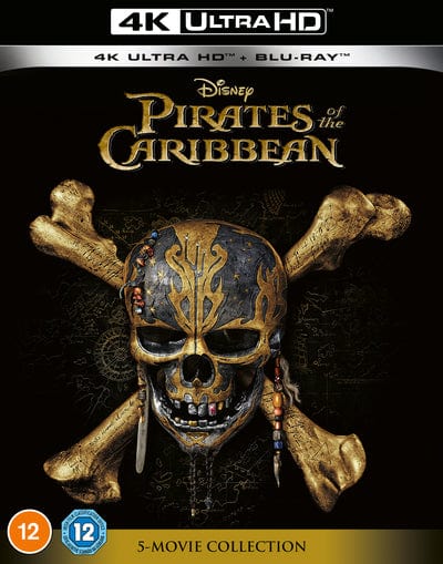 Golden Discs Pirates of the Caribbean: 5-movie Collection - Gore Verbinski