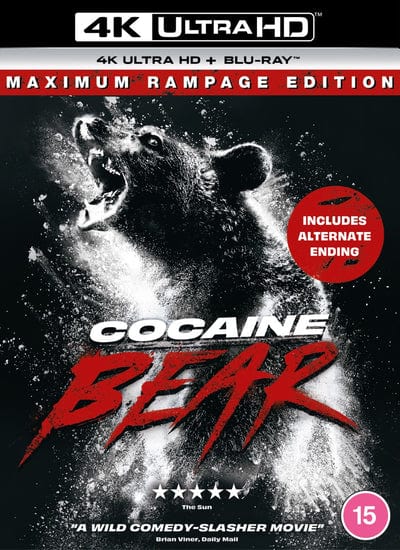 Golden Discs 4K Blu-Ray Cocaine Bear - Elizabeth Banks [Special Edition 4K UHD]