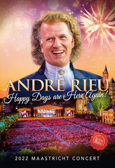 Golden Discs DVD André Rieu's 2022 Maastricht Summer Concert - André Rieu [DVD]