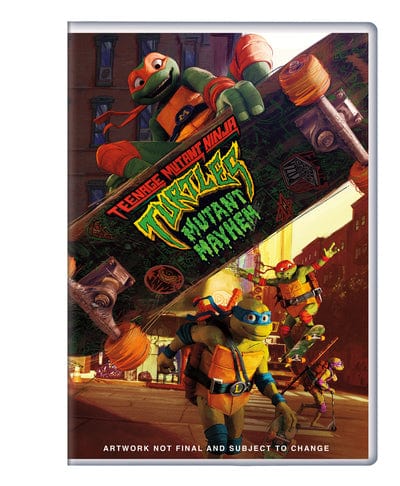 Teenage Mutant Ninja Turtles Mutant Mayhem Jeff Rowe DVD