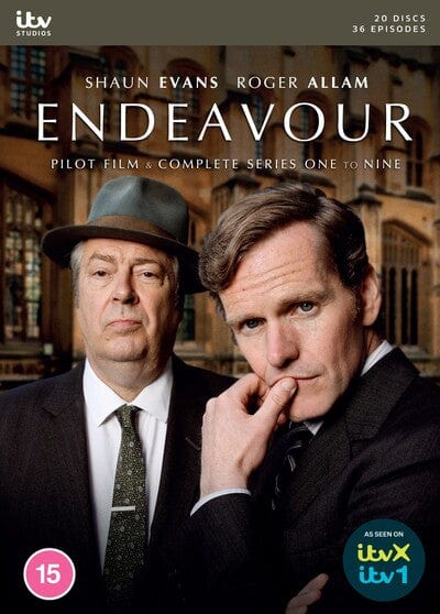 Golden Discs DVD Endeavour: Complete Series One to Nine (With Documentary) - Shaun Evans [DVD]