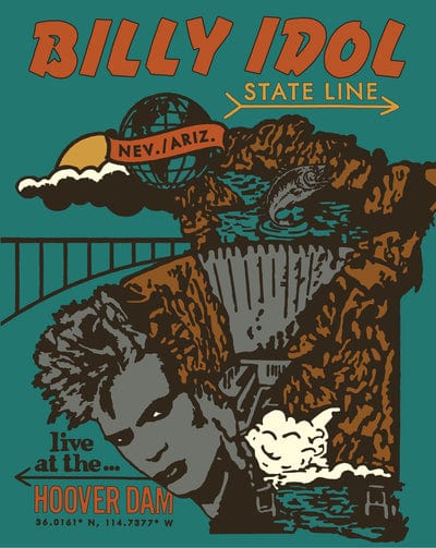Golden Discs BLU-RAY Billy Idol: State Line - Live at the Hoover Dam - George Scott [BLU-RAY]
