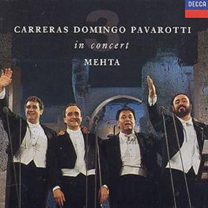 Golden Discs CD The Three Tenors in Concert - Orchestra del Teatro dell'Opera di Roma [CD]