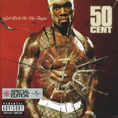 Golden Discs CD Get Rich Or Die Tryin': Explicit Version - 50 Cent [CD]