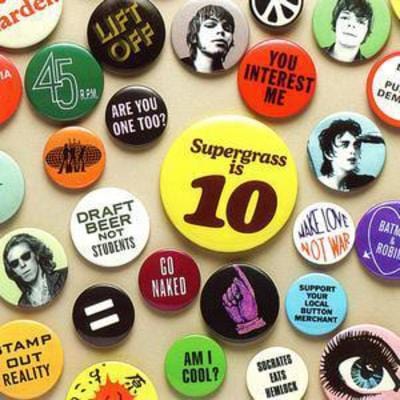 Golden Discs CD Supergrass Is 10: Best of 1994 - 2004 - Supergrass [CD]