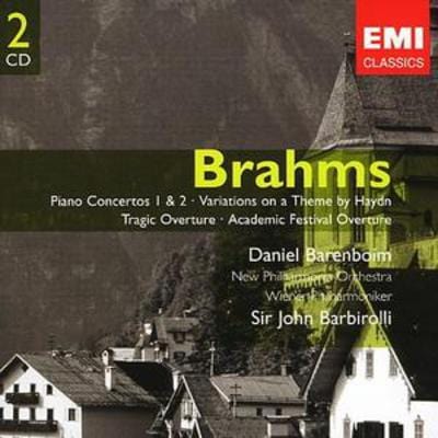 Golden Discs CD Piano Concertos 1 and 2 (Barenboim) - Johannes Brahms [CD]