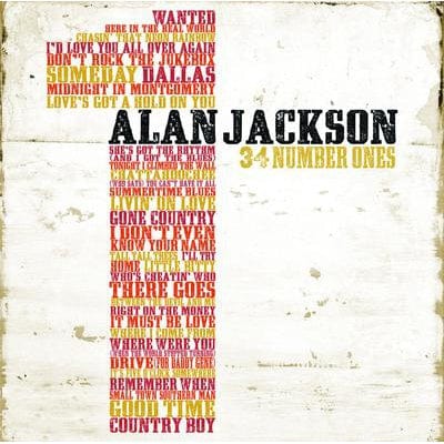 Golden Discs CD 34 Numbers Ones - Alan Jackson [CD]