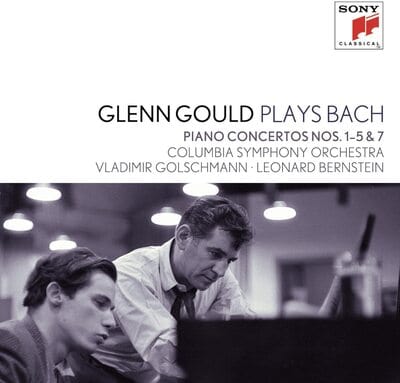 Golden Discs CD Glenn Gould Plays Bach: Piano Concertos Nos. 1-5 & 7 - Glenn Gould [CD]