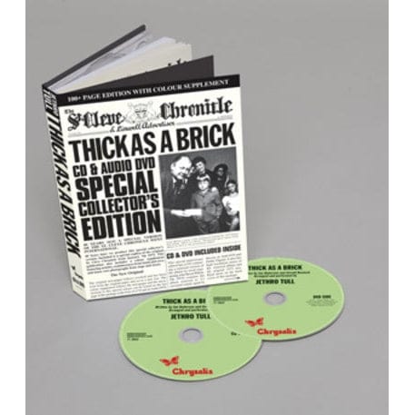 Golden Discs CD Thick As a Brick - Jethro Tull [CD/DVD Book]