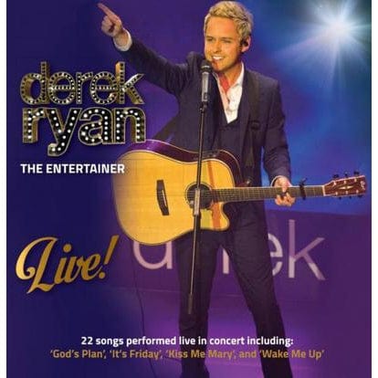 Golden Discs CD The Entertainer: Live! - Derek Ryan [CD]