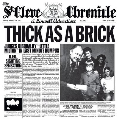 Golden Discs CD Thick As a Brick (Steven Wilson Remix) - Jethro Tull [CD]
