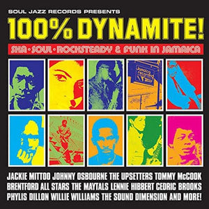 Golden Discs VINYL Soul Jazz Records Presents: 100% Dynamite!: Ska, Soul, Rocksteady & Funk in Jamaica - Various Artists [VINYL]