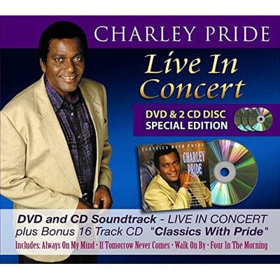 Golden Discs CD Live in Concert - Charley Pride [CD]