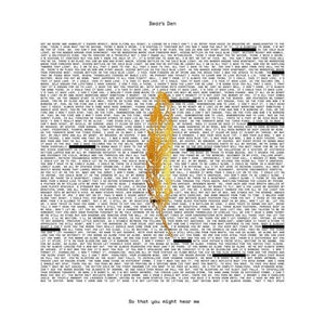 Golden Discs CD So That You Might Hear Me - Bear's Den [CD]