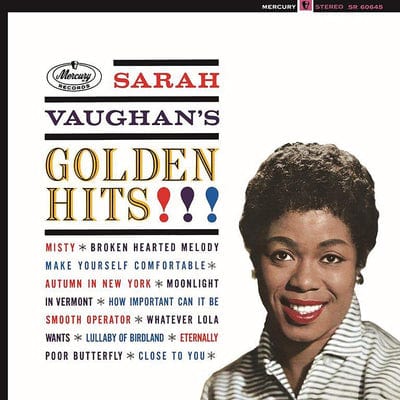 Golden Discs VINYL Golden Hits!!!:   - Sarah Vaughan [VINYL Limited Edition]