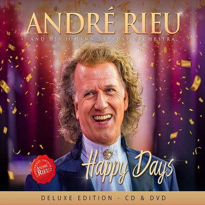 Golden Discs CD André Rieu and His Johann Strauss Orchestra: Happy Days:   - André Rieu and His Johann Strauss Orchestra [CD Deluxe Edition] ]