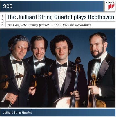 Golden Discs CD The Juilliard String Quartet Plays Beethoven: The Complete String Quartets - The 1982 Live Recordings - Juilliard String Quartet [CD]
