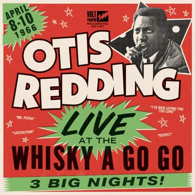 Golden Discs VINYL Live at the Whisky a Go Go: 8-10 April 1966 - 3 Big Nights! - Otis Redding [VINYL]