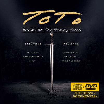 Golden Discs CD With a Little Help from My Friends:   - Toto [CD/DVD]