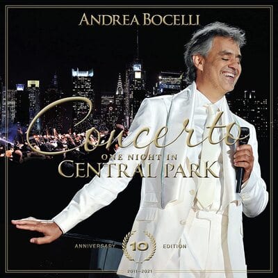 Golden Discs CD Andrea Bocelli: Concerto - One Night in Central Park:   - Andrea Bocelli [CD]