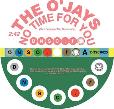 Golden Discs VINYL No Time for You/Because I Love You:   - The O'Jays & Willie Hightower [VINYL]