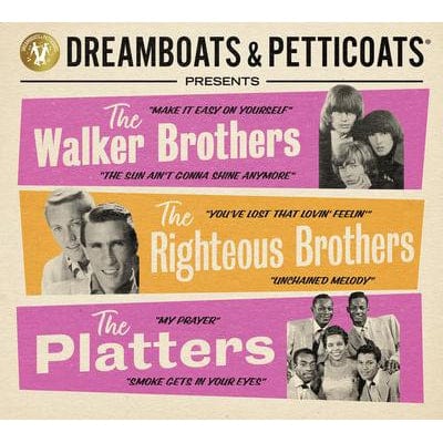 Golden Discs CD Dreamboats & Petticoats Presents: The Walker Brothers, the Righteous Brothers & the Platters - Various Artists [CD]