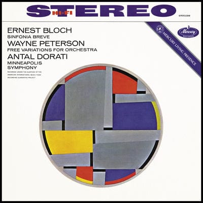 Golden Discs VINYL Ernest Bloch: Sinfonia Breve/Wayne Peterson: Free Variations...:   - Ernest Bloch [VINYL]