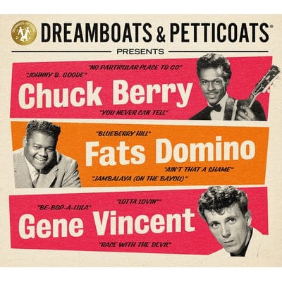Golden Discs CD Dreamboats & Petticoats Presents...: Chuck Berry, Fats Domino & Gene Vincent - Chuck Berry, Fats Domino & Gene Vincent [CD]