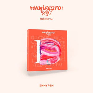 Golden Discs CD MANIFESTO: DAY 1 (D : ENGENE Ver.):   - ENHYPEN [CD]
