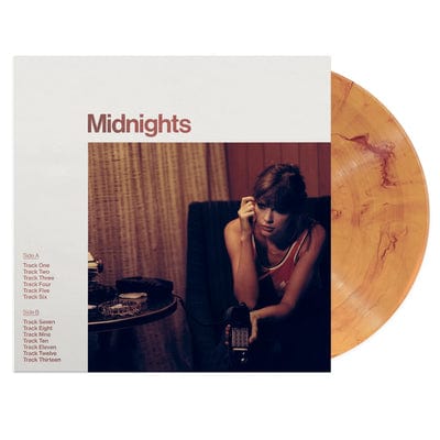 Golden Discs VINYL Midnights: Blood Moon Edition - Taylor Swift [Colour Vinyl]