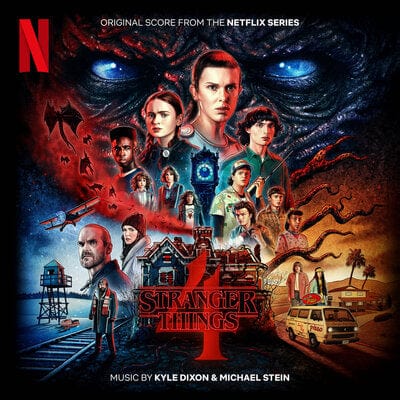 Golden Discs VINYL Stranger Things 4: Music from the Netflix Original Series- Volume 1 - Kyle Dixon & Michael Stein [Colour VINYL]