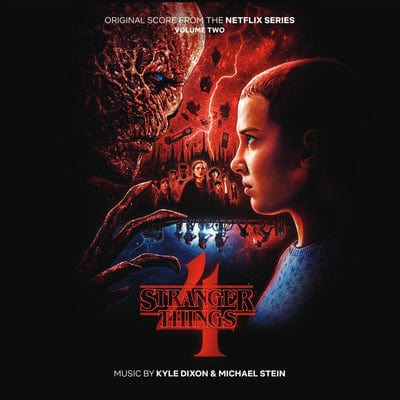 Golden Discs VINYL Stranger Things 4: Music from the Netflix Original Series- Volume 2 - Kyle Dixon & Michael Stein [Clear & Red VINYL]