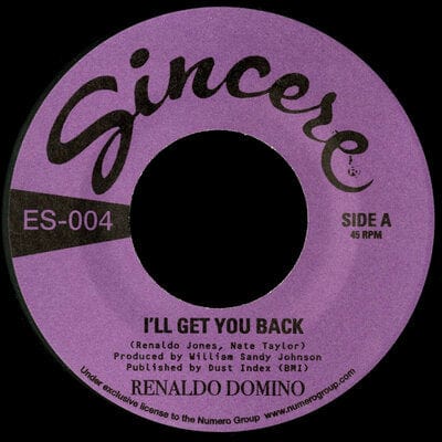 Golden Discs VINYL I'll get you back/Two years four days - Renaldo Domino [VINYL]