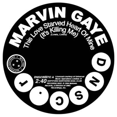 Golden Discs VINYL This Love Starved Heart of Mine (It's Killing Me)/Don't Mess With: ...my Weekend [RSD 2023] - Marvin Gaye/Shorty Long [VINYL]