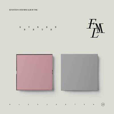 Golden Discs CD SEVENTEEN 10th Mini Album 'FML' (Faded Mono Life) - SEVENTEEN [CD]