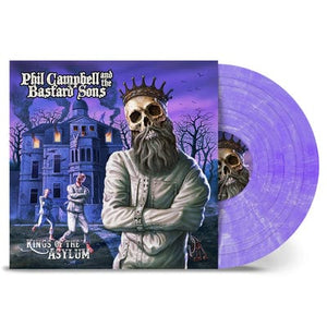 Golden Discs VINYL Kings of the Asylum (Limited White Purple Marble Vinyl) - Phil Campbell and the Bastard Sons [VINYL Limited Edition]
