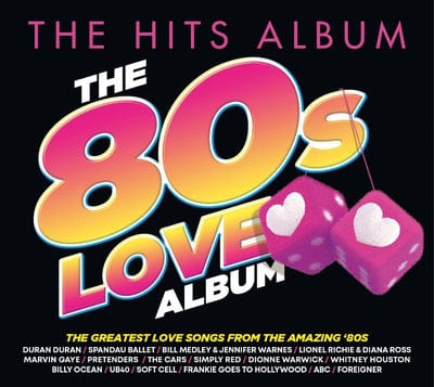 Golden Discs CD The Hits Album: The 80s Love Album - Various Artists [CD]
