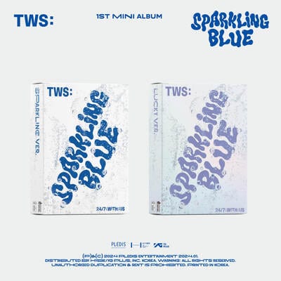 Golden Discs CD TWS 1st Mini Album 'Sparkling Blue' (Lucky Ver.) - TWS [CD]